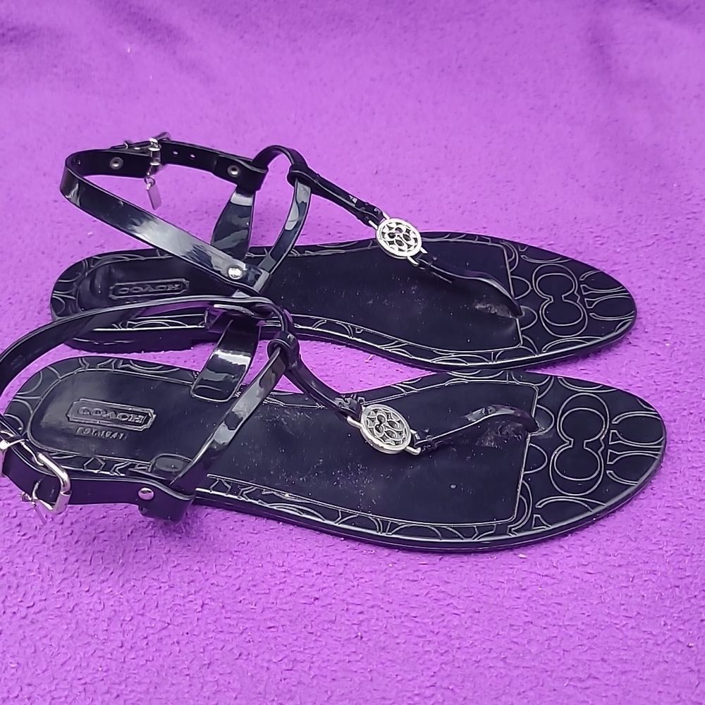 Coach pansy flat sandals - Picture 3 of 9